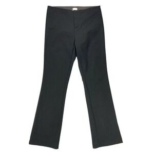 Ecru Varick Bootcut‎ Pants Womens Sz 2 Black Stretch Dressy Office Minimalist